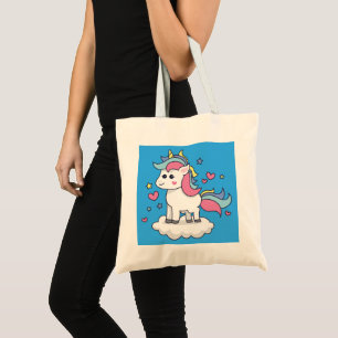 Bolso De Tela Unicornio mítico