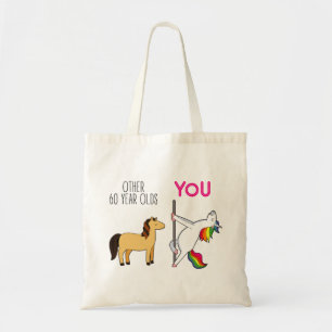 Bolso De Tela Unicornio por 60 años