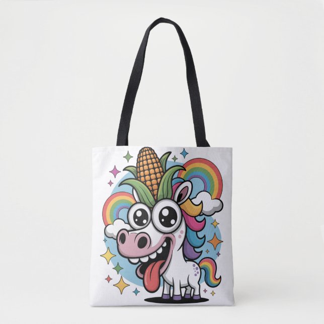 Bolso De Tela Unicornio único (Anverso)