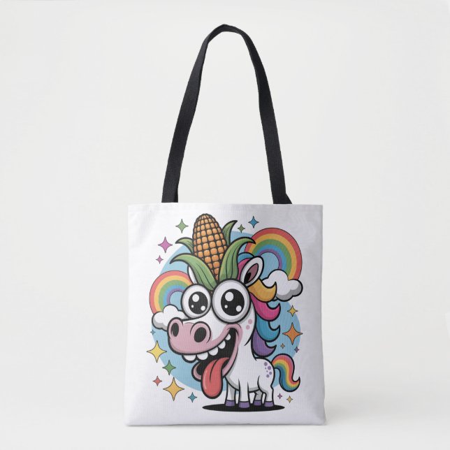 Bolso De Tela Unicornio único (Anverso)