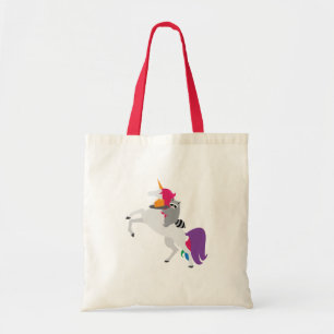 Bolso De Tela Unicornio y mapache