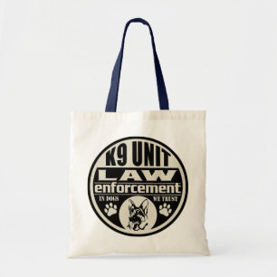 Bolso De Tela Unidad K9 en perros que confiamos en