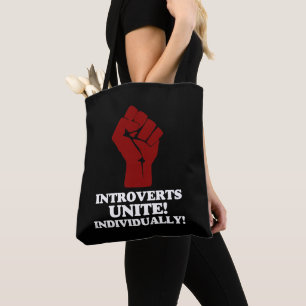 Bolso De Tela Unidos de introvertidos