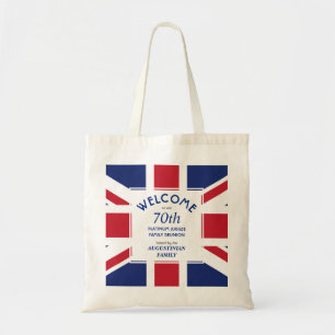 Bolso De Tela UNION JACK 70th Platinum Jubilee Family Reunion