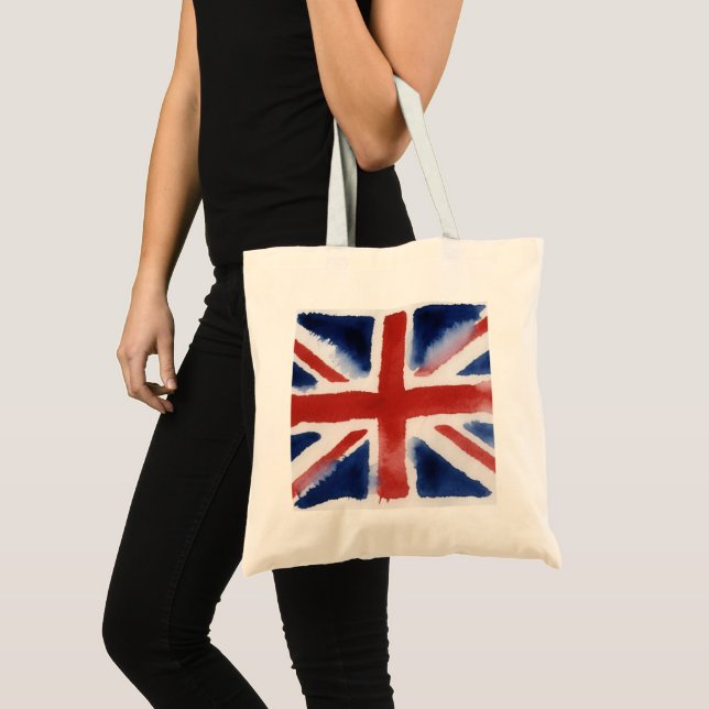 Bolso De Tela Union jack flag tote bag (Anverso (producto))