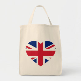 Bolso De Tela Union Jack Heartflag gtcnt