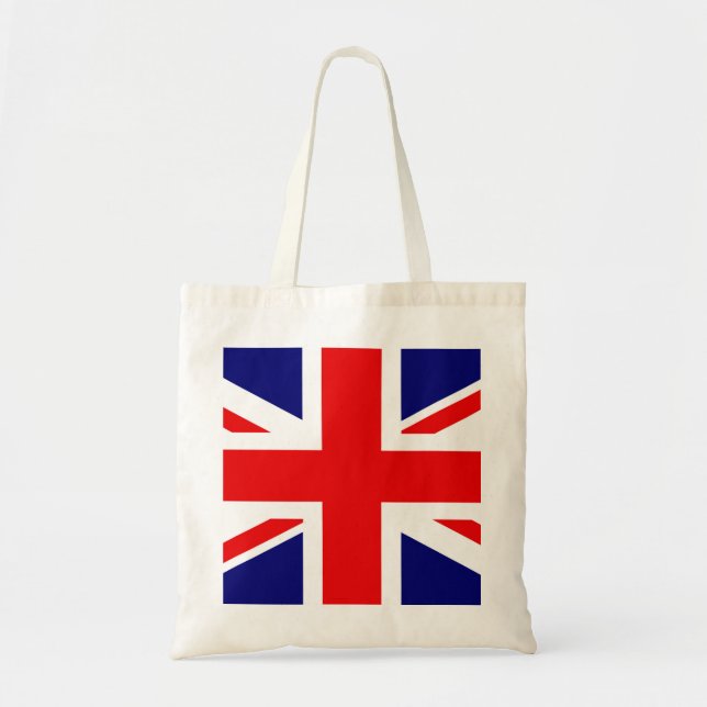 BOLSO DE TELA UNION JACK - LA BANDERA BRITÁNICA (Frente)