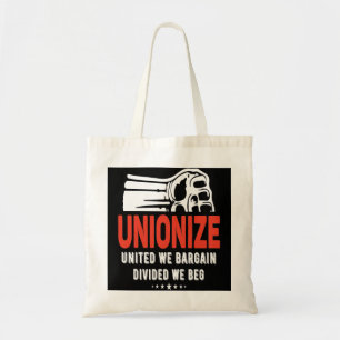 Bolso De Tela Unionizar - Unidos, vendemos, divididos, rogamos