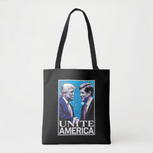 Bolso De Tela Unir a América Icono Trump 
