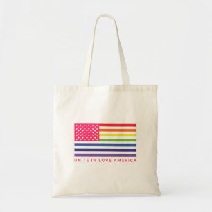 Bolso De Tela Unite In Love America -