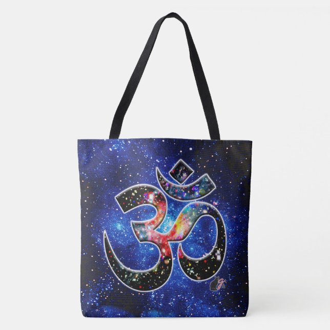 Bolso De Tela Universal OM Dhyana (Anverso)
