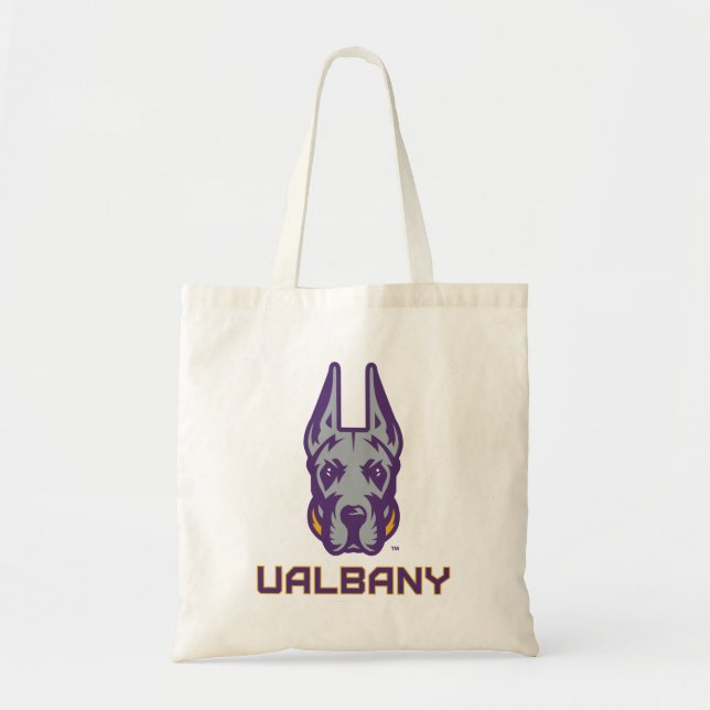 Bolso De Tela Universidad de Albany Great Danes (Frente)