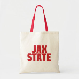 Bolso De Tela Universidad Estatal de Jacksonville JAX STATE Rojo