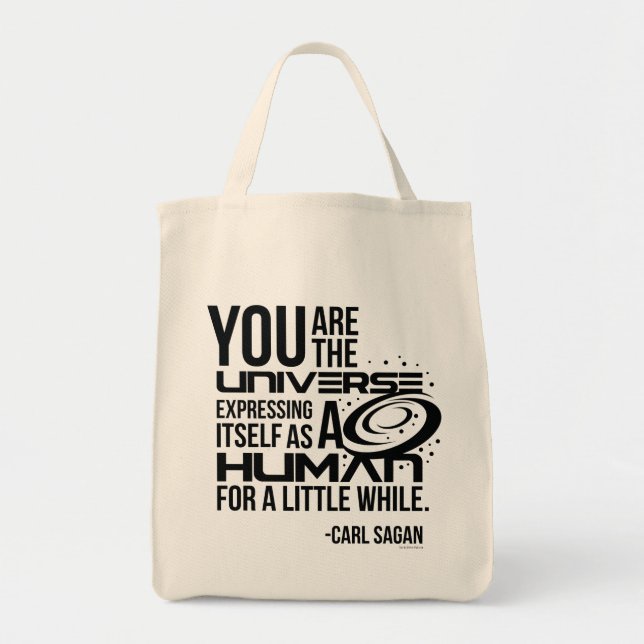 Bolso De Tela Universo humano (Frente)