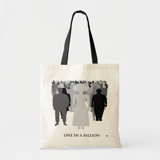 Bolso De Tela Uno En Mil Millones (Frente)