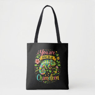 Bolso De Tela Uno en un Camaleón