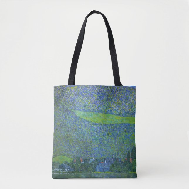Bolso De Tela Unterach en Attersee by Klimt, un antiguo Art Nouv (Anverso)