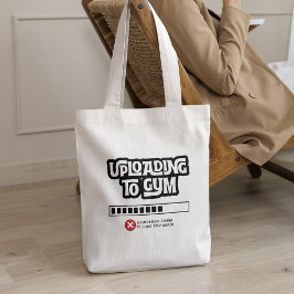Bolso De Tela Uploading to Gym Failed Funny Fitness Humor