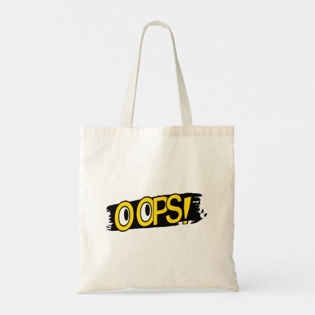 Bolso De Tela ¡Ups (Reverso)