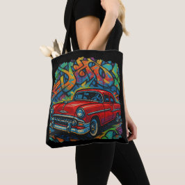 Bolso De Tela Urban Art Shopping Carry-All