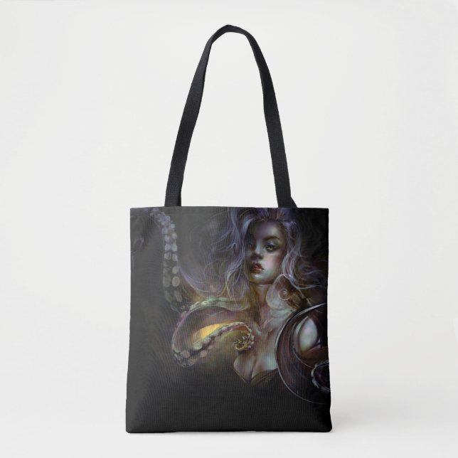 Bolso De Tela Ursula del pulpo (Anverso)