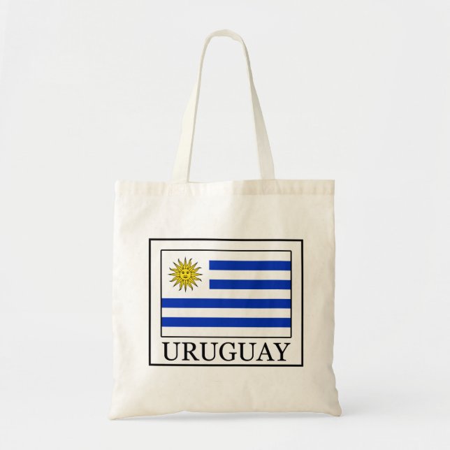 Bolso De Tela Uruguay (Frente)
