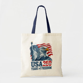 Bolso De Tela USA 250 America's Semiquincentenl Liberty & Eagle