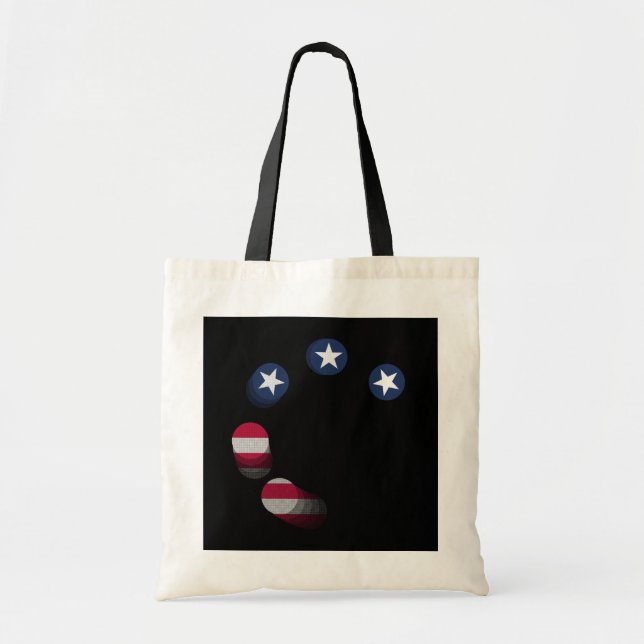 Bolso De Tela USA vs. CHINA / USA Tote Bag (Frente)