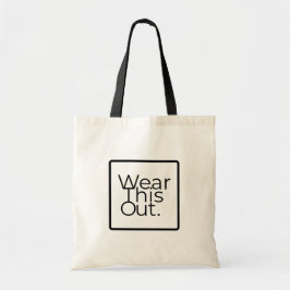 Bolso De Tela Usar este logotipo del diseñador fuera