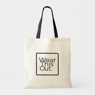 Bolso De Tela Usar este logotipo del diseñador fuera