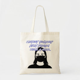 Bolso De Tela Usar un estilo de graffiti de máscara