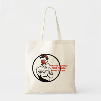 Bolso De Tela Usar un estilo de Riveter de máscara