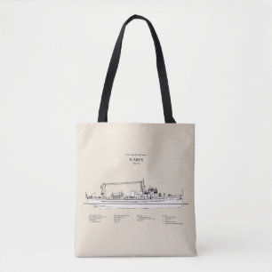 Bolso De Tela USCG Cutter Icarus wpc-110 - SBD