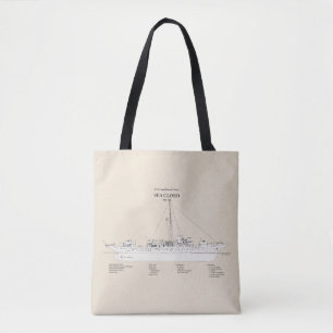 Bolso De Tela USCG Cutter Sea Cloud wpg-284 - SBD