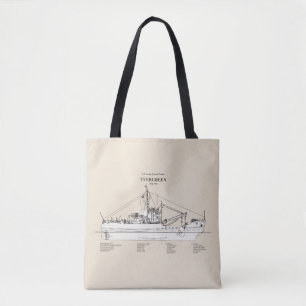 Bolso De Tela USCGT Evergreen wlb-295 - SBD