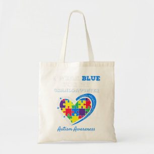 Bolso De Tela Uso Azul Para Concienciar Al Autismo Familias Que 