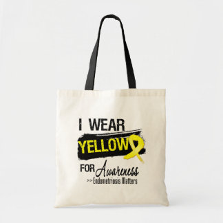 Bolso De Tela Uso Endometriosis Amarilla Cuestiones De Concienci