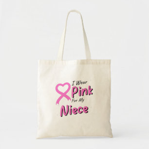 Bolso De Tela Uso Rosa Por Mi Sobrina