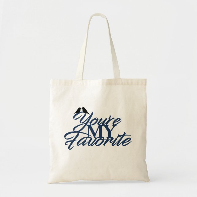 Bolso De Tela Usted es mi favorito - tote (Frente)