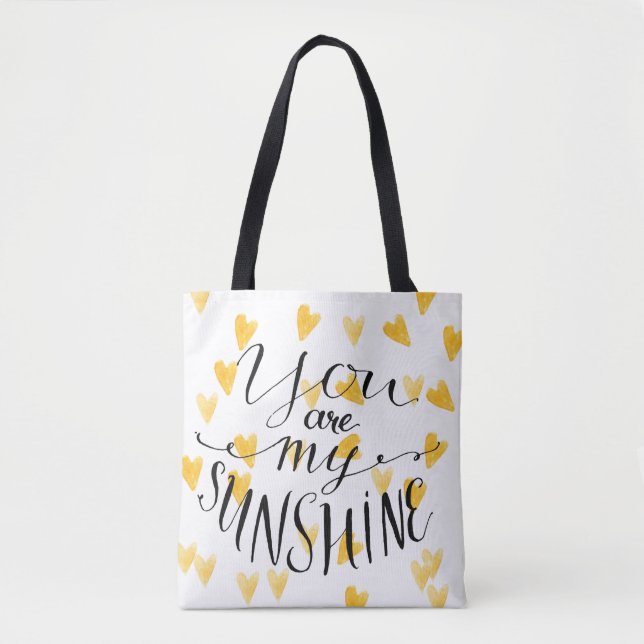Bolso De Tela Usted es mi sol (Anverso)