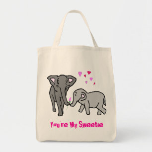 Bolso De Tela Usted es mi Sweety