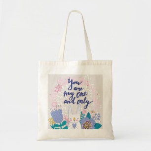 Bolso De Tela Usted es mi y solamente