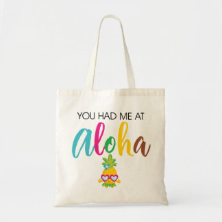Bolso De Tela Usted me tenía en la hawaiana