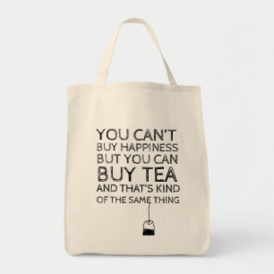 Bolso De Tela Usted no puede comprar felicidad… Pero usted pue