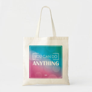 Bolso De Tela Usted puede hacer cualquier cosa