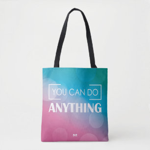 Bolso De Tela Usted puede hacer cualquier cosa