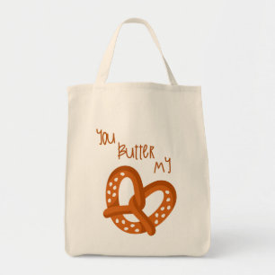 Bolso De Tela Usted unta con mantequilla mi tote de Brez'n