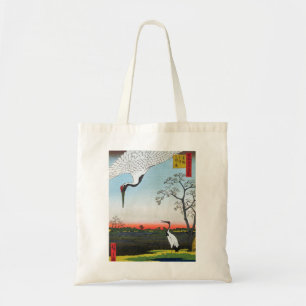 Bolso De Tela Utagawa Hiroshige - Minowa, Kanasugi, Mikawashima