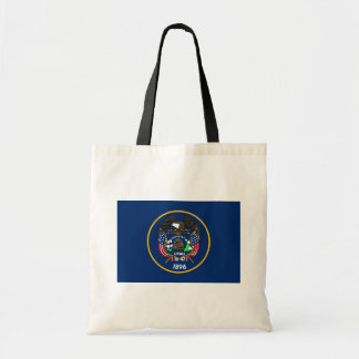 Bolso De Tela Utah: El Estado de la Colmena Bandera de EE. UU.,