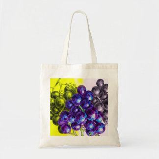 Bolso De Tela Uvas